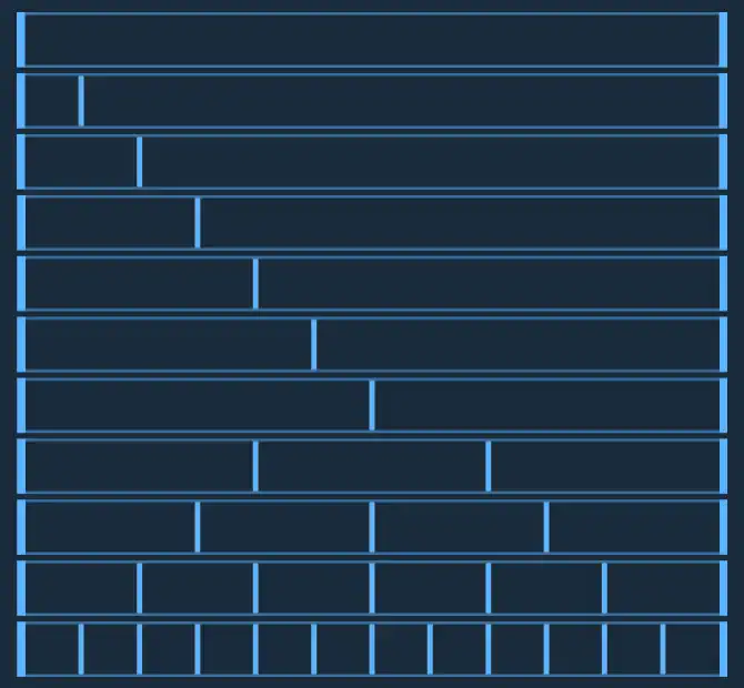 Sample grid 20px gutter.